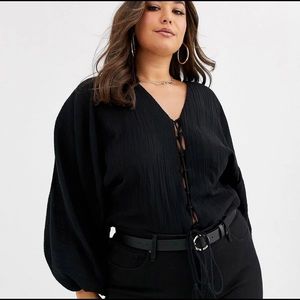 ASOS Curve Crinkle Top
